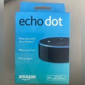 BRAND NEW SEALED IN BOX ECHO DOT AMAZON